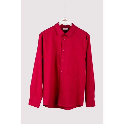 Men's Cotton Jersey Roundneck Tshirt - Red