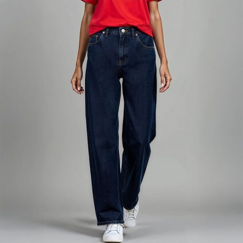 Women's Denim Baggy Fit Jeans - Blue